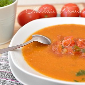 Zupa pomidorowa z piekarnika