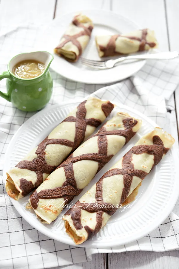 Naleśniki w kratkę Naleśniki w kratkę