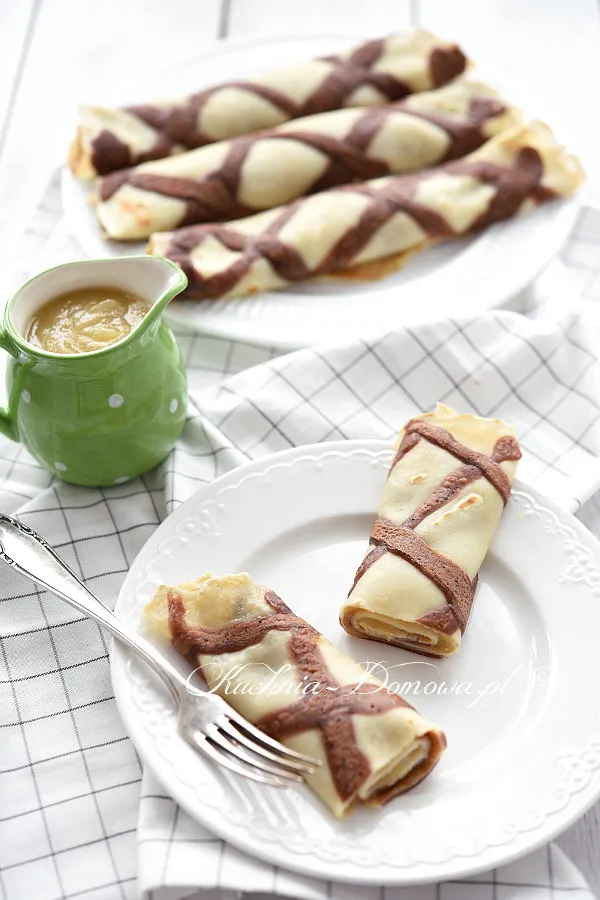 Naleśniki w kratkę Naleśniki w kratkę