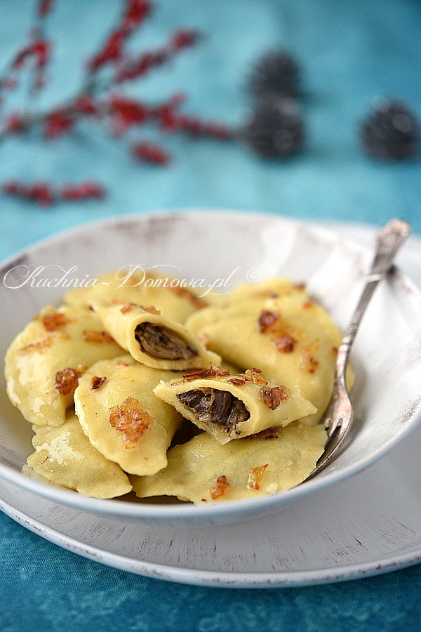 Bezglutenowe pierogi z kapustą i grzybami Bezglutenowe pierogi z kapustą i grzybami