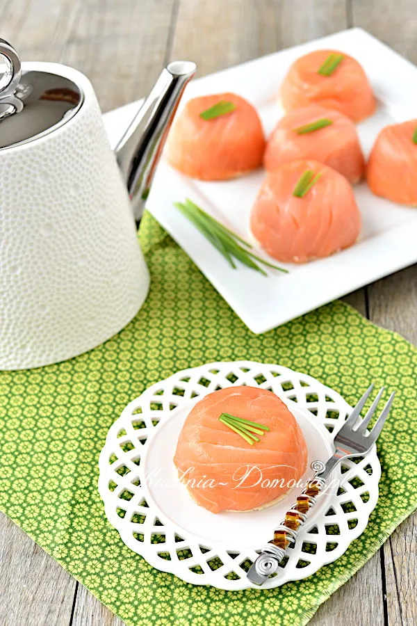 Babeczki z łososia Babeczki z łososia