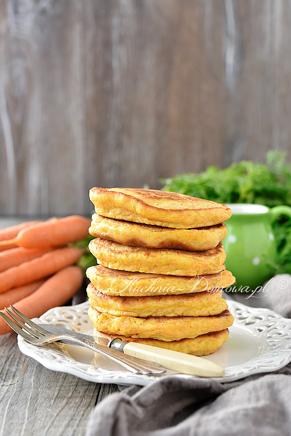 Marchewkowe pancakes marchewkowe pancakes
