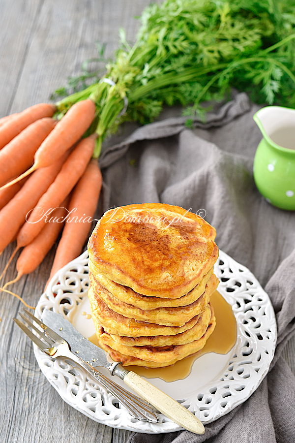 Marchewkowe pancakes marchewkowe pancakes
