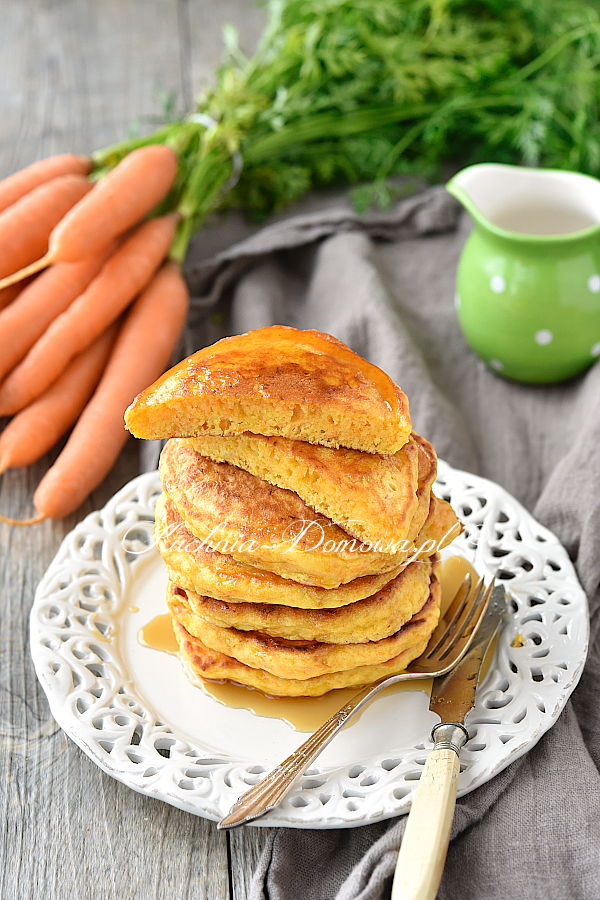 Marchewkowe pancakes marchewkowe pancakes