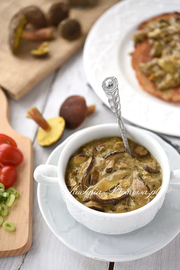 Sos grzybowy ze swieżych grzybów Sos grzybowy ze swieżych grzybów