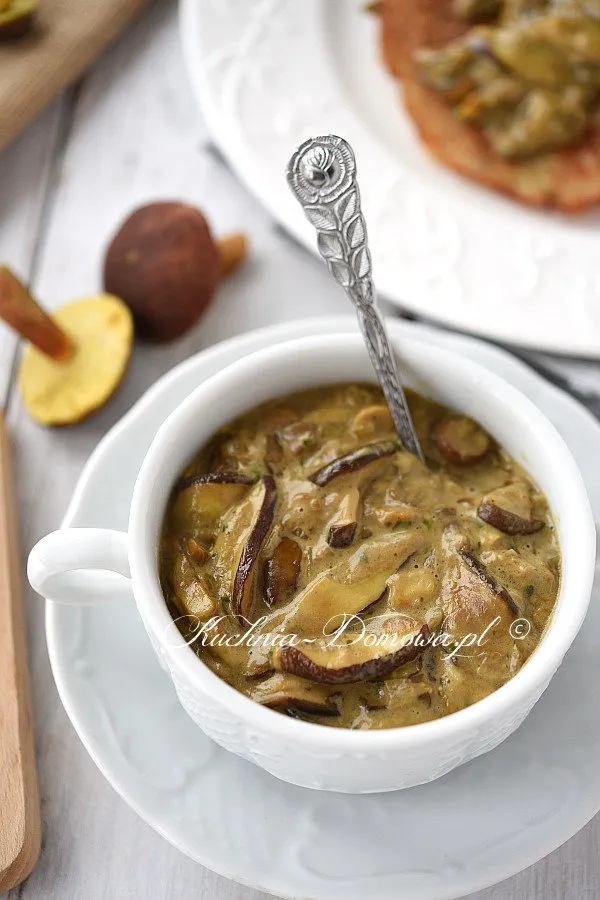 Sos grzybowy ze swieżych grzybów Sos grzybowy ze swieżych grzybów