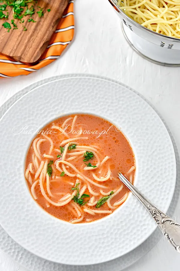 Zupa pomidorowa na rosole Zupa pomidorowa na rosole